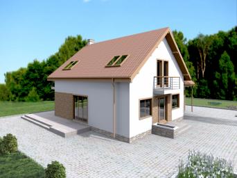 Проект уютного одноэтажного дома